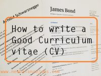 How to write a great CV