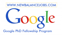 Google PhD Fellowship Program 2020