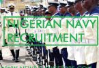 Nigerian Navy recruitment 2020