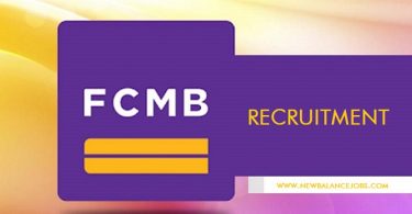 FCMB Recruitment