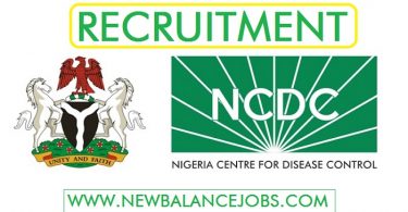 NCDC recruitment