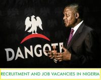 Dangote Group Recruitment