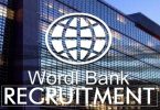 World Bank recruitment