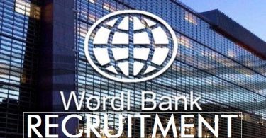 World Bank recruitment