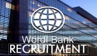 World Bank recruitment