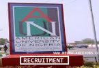 American University of Nigeria Recruitment