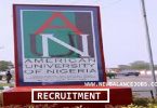 American University of Nigeria Recruitment