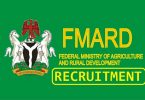 Federal Ministry of Agriculture and Rural Development Recruitment