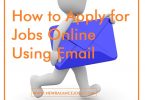 How to Apply for Jobs Online Using Email