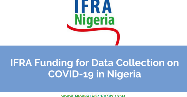 IFRA-Funding-for-Data-Collection-on-COVID-19-in-Nigeria 2020