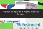 Transport companies in Nigeria