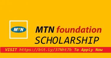 mtn foundation scholarship