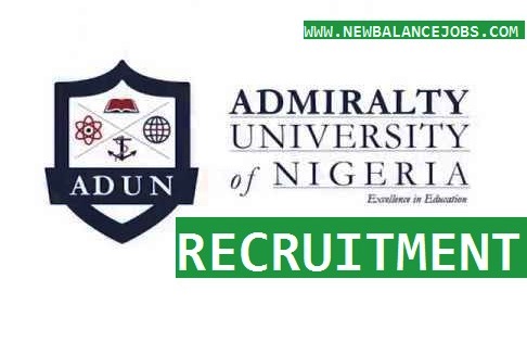 Admiralty University of Nigeria job