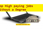 Top High paying jobs without a Degree