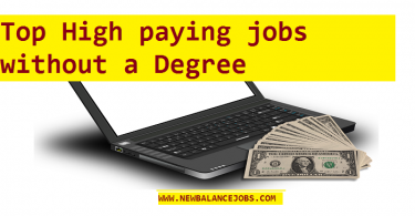 Top High paying jobs without a Degree