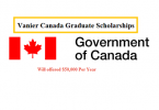 Vanier Canada Graduate Scholarships