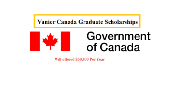 Vanier Canada Graduate Scholarships