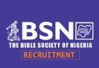 Bible Society of Nigeria recruitment