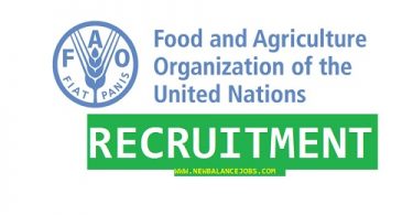 Food and Agriculture Organization of the United Nations (FAO-UN) Recruitment