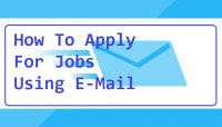How To Apply For Jobs Using E-Mail 1