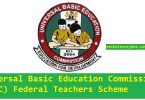 Universal Basic Education Commission (UBEC) Federal Teachers Scheme