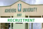 Achievers University recruitment