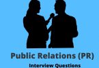 Public relations interview questions and Answers