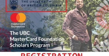 University of British Columbia Mastercard Foundation Scholars Program