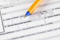 Social security number on job application