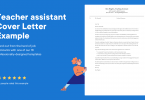 Teaching Assistant Cover Letter