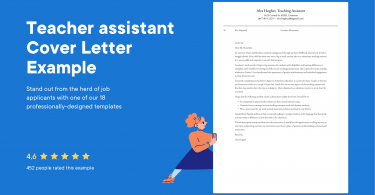 Teaching Assistant Cover Letter