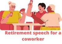Retirement speech for a coworker