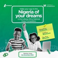 2020 Lafarge Africa Plc National Essay Competition 2