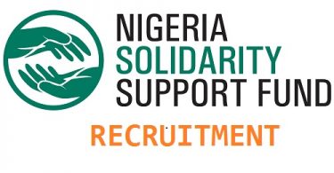 Nigeria Solidarity Support Fund (NSSF) job