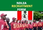 NDLEA Recruitment News