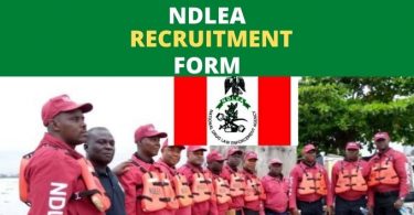 NDLEA Recruitment News