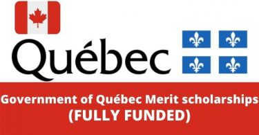 Government of Québec Merit scholarships