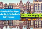University Medical Center Groningen Scholarship