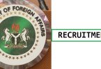 Ministry of Foreign Affairs Recruitment