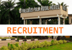 Precious Palm Royal Hotel Recruitment