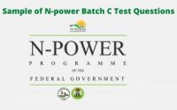 Sample of N-power Batch C Test Questions and Answers 2