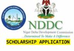 NDDC Foreign Post Graduate Scholarship