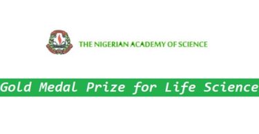 Nigerian Academy of Science (NAS) Gold Medal Prize for Life Science