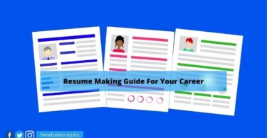 Resume Making Guide For Your Career