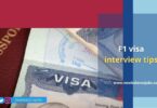 F1 visa interview tips