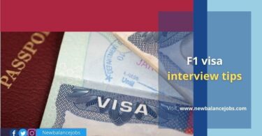 F1 visa interview tips