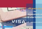 H4 work visa for dependents of H visa holders