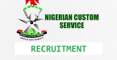 Nigeria Customs Service Recruitment