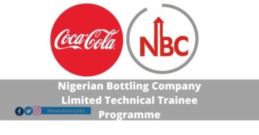 Nigerian Bottling Company Limited Technical Trainee Programme