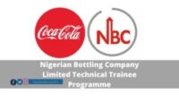 Nigerian Bottling Company Limited Technical Trainee Programme